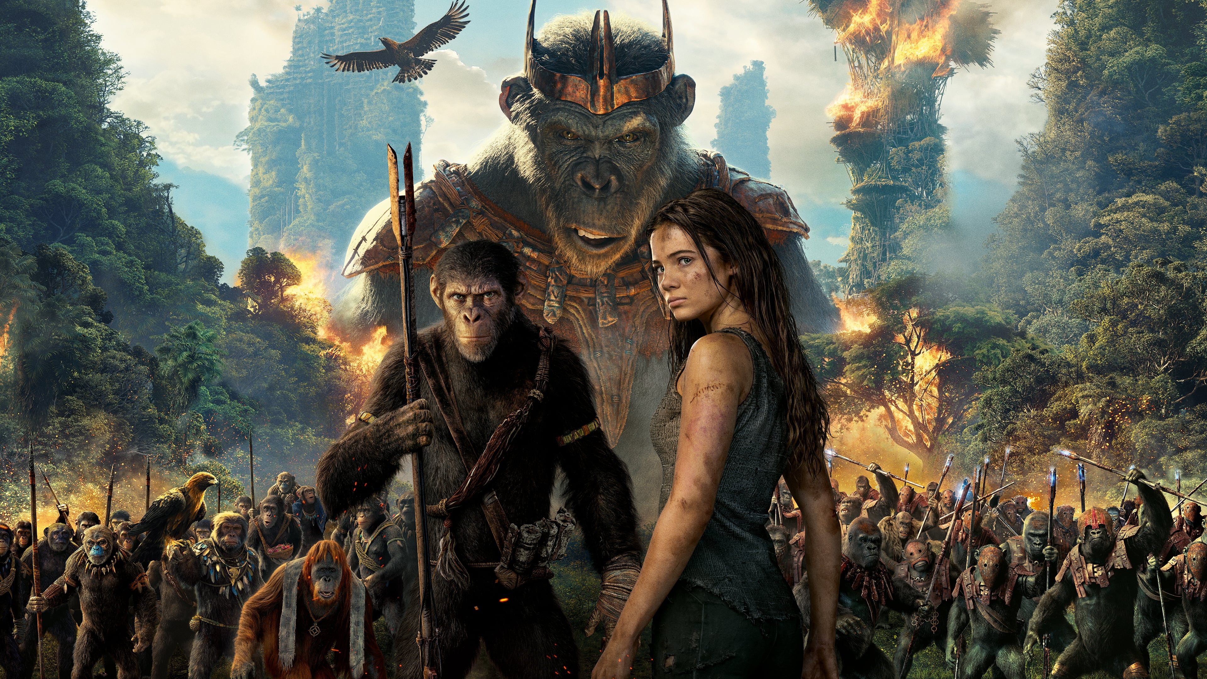 دانلود فیلم پادشاهی سیاره میمون ها Kingdom of the Planet of the Apes 2024